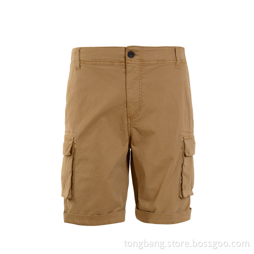 Vintage Trendy Slim Fit Chino Shorts